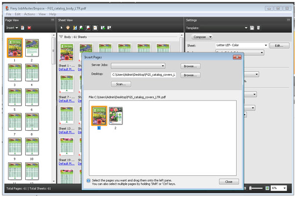 第 2 步：插入封页
